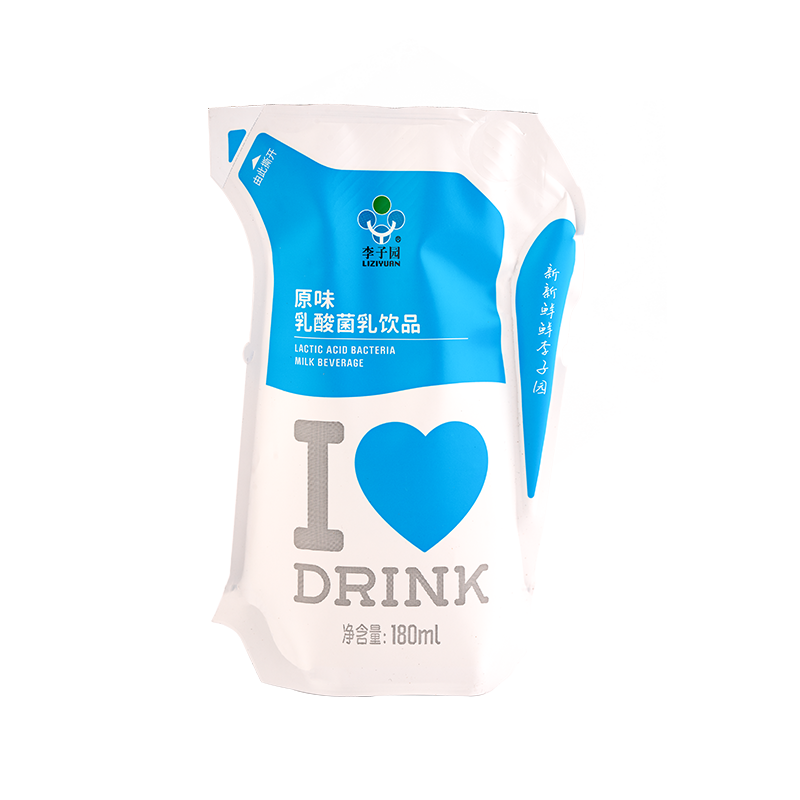 原味乳酸菌乳饮品，单袋净含量180ml